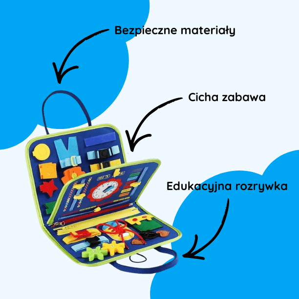 Sensobook - książka sensoryczna dla dzieci